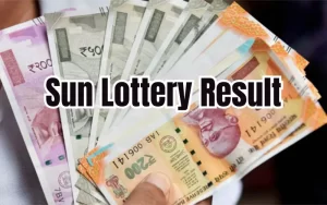 sun lottery result