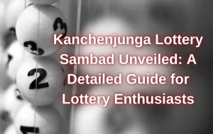 kanchenjunga lottery sambad