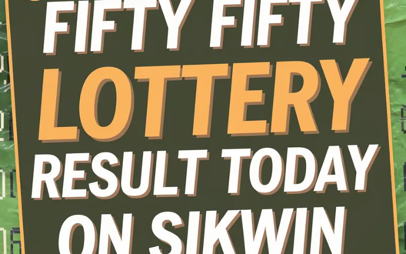 fifty fifty lottery result today