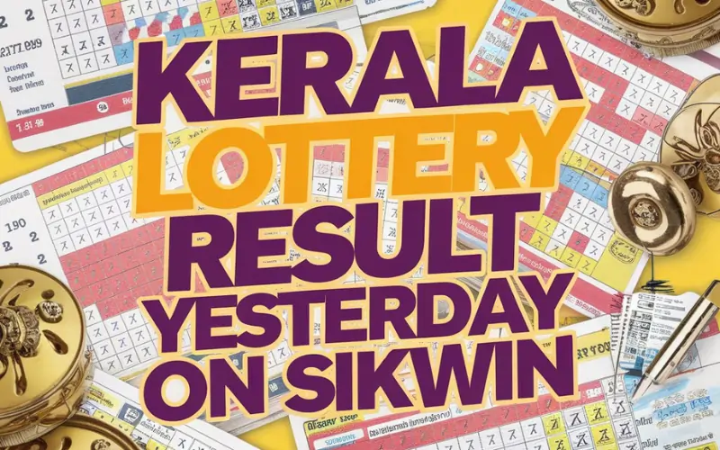 kerala lottery result yesterday